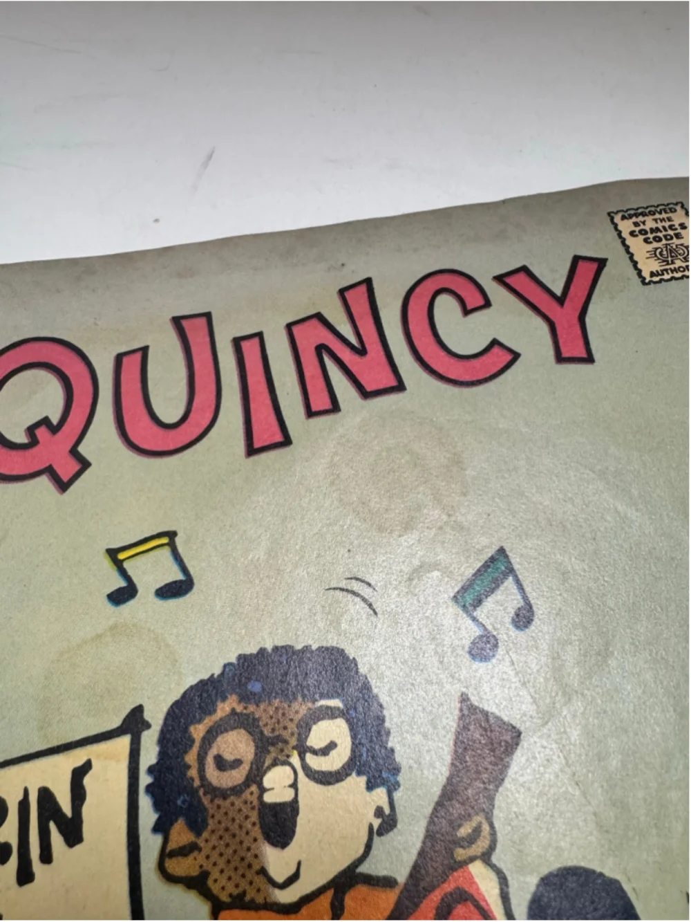 QUINCY R-05 with LITTLE GUY and HENRY 1973 comic book